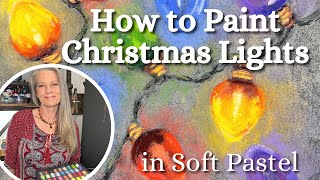 Glowing Christmas Lights in Soft Pastel - EASY and FUN! screenshot 1