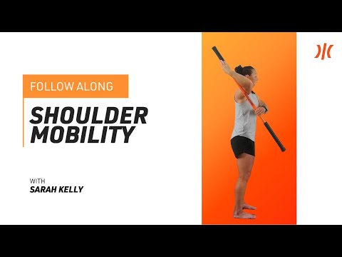 17 Minute Shoulder & Arm Warm Up For Swimmers (Single Short Training Stick)