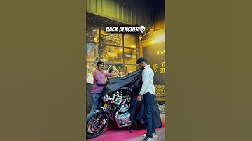 Thumbnail of Back bencher💀!! #royalenfield #gt650 #gt650delivery #mrclean #viral #trending #trendingshorts #fyp