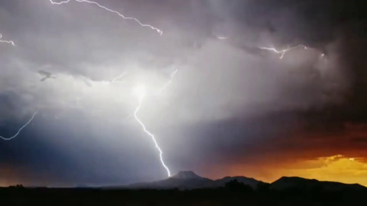 Thunder sky background for tiktok