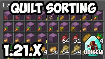 INVENTORY MOD 1.21.4 minecraft (QUILT) -  HOW TO USE Inventory Sorting mod 1.21.4 (Tutorial) (2025)