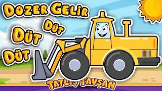 Dozer Gelir Düt Düt Düt · Eğlenceli Çocuk Şarkısı · Tatlış Tavşan