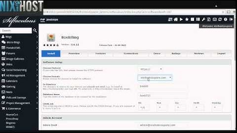 Installing BoxBilling with Softaculous in cPanel