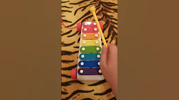 Playing The Happy Birthday Song On A Fisher Price Xylophone HappyBirthdaySong 