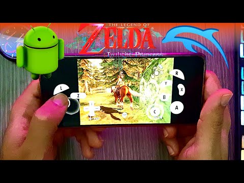 The Legend Of Zelda Twilight Princess Gamecube Android - Dolphin Emulator Mobile - Gameplay 2022