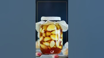 🔴 FERMENTED GARLIC in HONEY with Safety Tip To Prevent Honey Botulism Poisoning #shorts  #viral