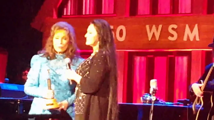 Crystal Gayle's Grand Ole Opry induction