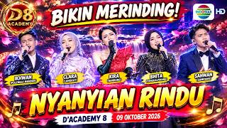 🔥 **BIKIN MERINDING! Clara, Sahwan, Kira, Bhita & Ikhwan Nyanyikan “Nyanyian Rindu” di DA8!** 😱🎤