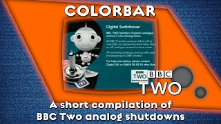 A short compilation of BBC Two analog shutdowns (multiple POVs)