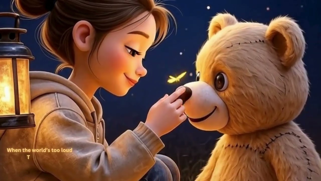My Teddy Bear 🧸 | Heartwarming Bedtime Song for Kids | Comfort & Friendship Lullaby | Kids Cartoonn|