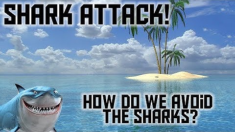 SHARK ATTACK! How do we avoid the sharks! Stranded Deep