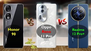 Realme  12 Pro plus VS Oppo Reno 11 Pro VS Honor 90 😮 || under 2x,xxx ||JB tech royalty
