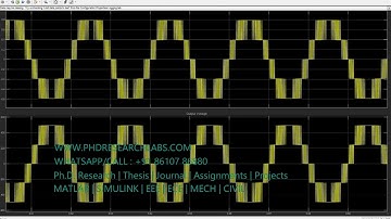 Cascade Multilevel Inverter matlab Simulink simulation - Diode Clamped Multilevel inverter-MATLAB