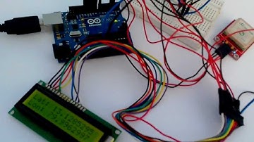 GPS + LCD + Arduino UNO