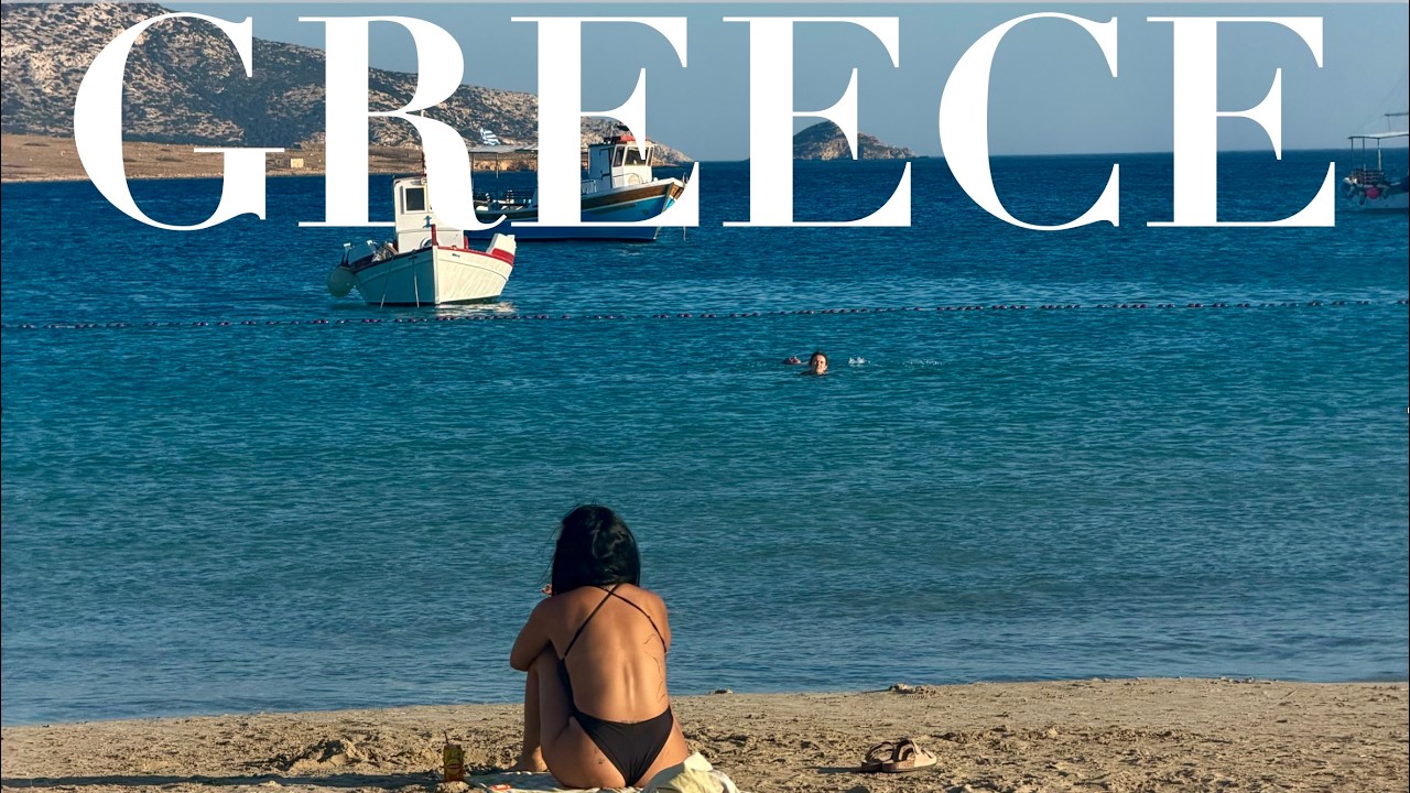 Greece 🇬🇷 Beach Stroll 2026 | Koufonisia | Aegina | Schinousa