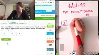 Math IXL E.19 Divisibility rules: word problems