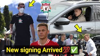 YES!!🚨 First winter signing Arrived at Anfield💯🔥 Anfield buzzing & Fans go crazy😍🔥🔥