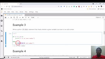 7.  Python Conditional Statements and Logic