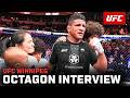 Gilbert Burns Octagon Interview | UFC Winnipeg