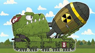 The Beginning of a New Mega Tank Battle  Cartoons about tanks