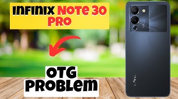OTG Not Working infinix Note 30 Pro || Otg issues || How to solve the OTG problem