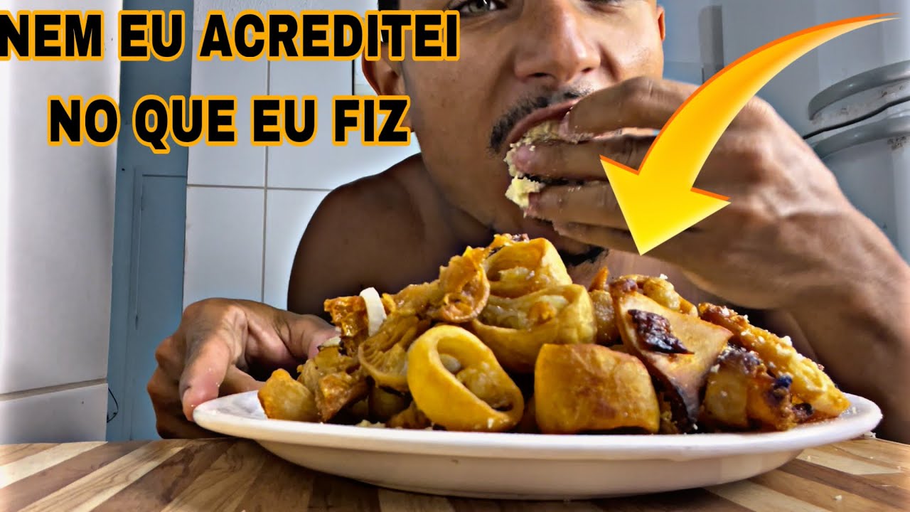 COMENDO DE MAO UM PRATO CHEIO DE TRIPA / BUCHO E AQUELE PIRAO SABOROSO