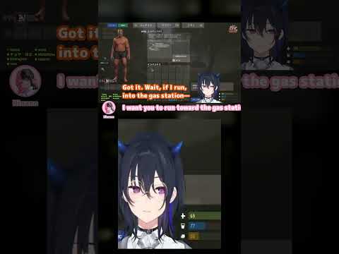 Akari & Hanabi's melee 'Bamboo Spear Squad' baits the BOSS 🎋 | VCR Rust [ENG] #shorts