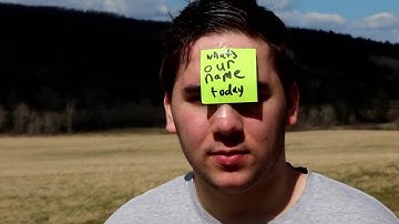 BE THE BLAME - Passive Aggressive Sticky Notes (official video)