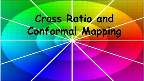 COMPLEX _ Cross ratio & Conformal map