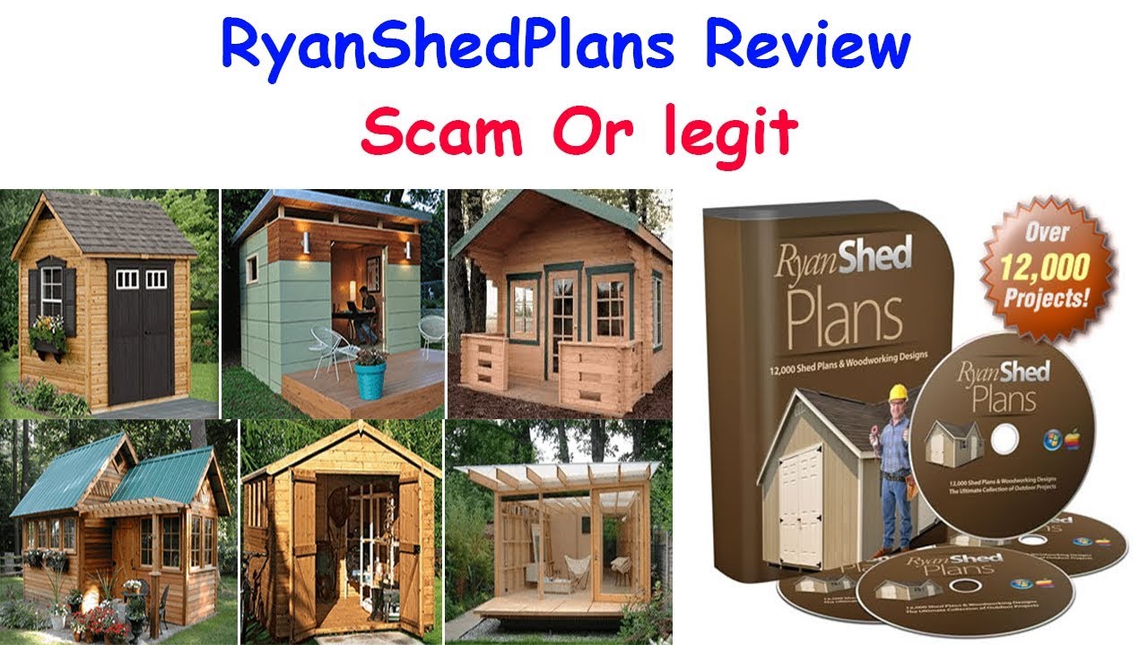 ryan shed plans review - how to make a shed with 12000
