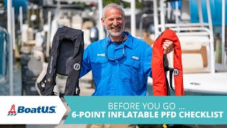 Do You Check These 6 THINGS On Your Inflatable Life Jacket Before EVERY Boat Ride? | BoatUS by BoatUS 1,238 views 8 months ago 1 minute, 48 seconds