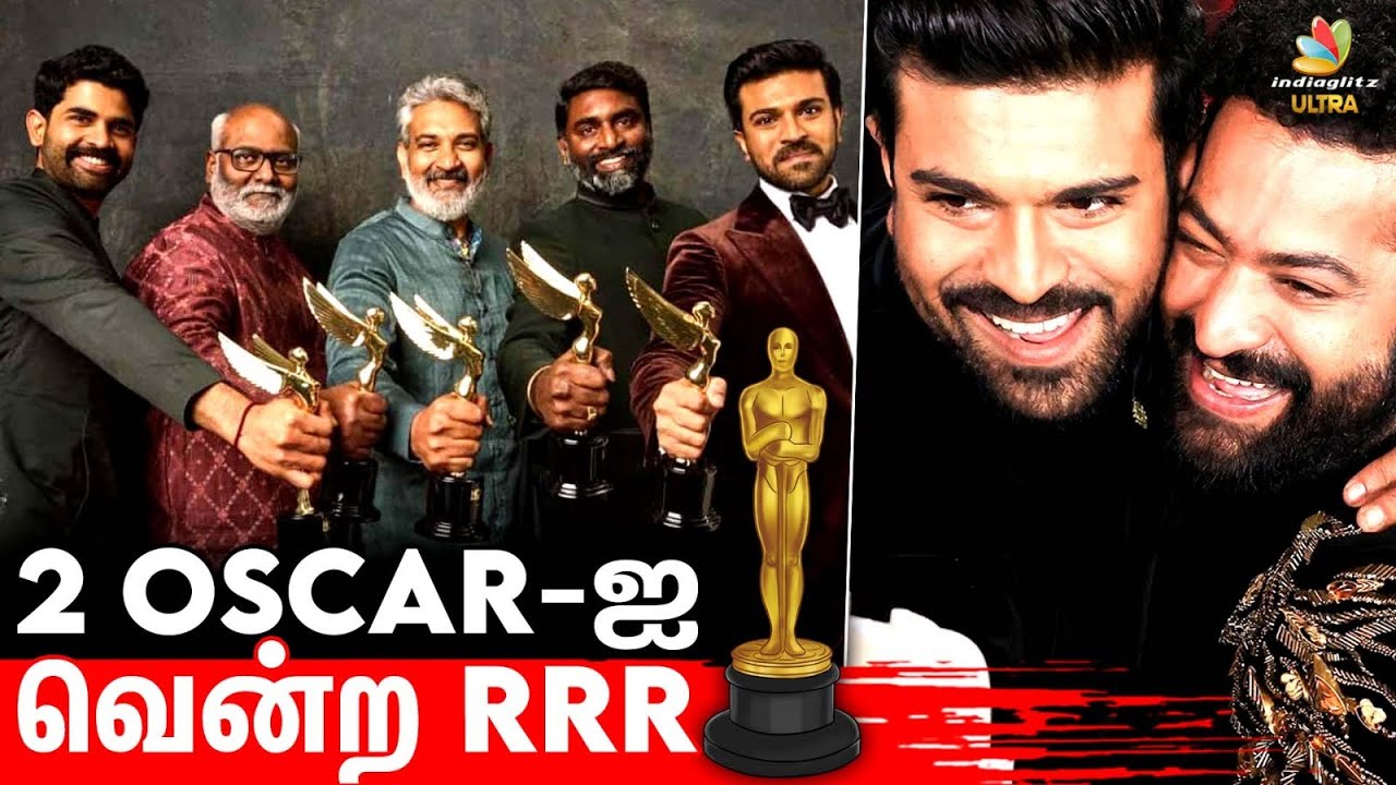 RRR Creates History 😍 Naatu Naatu song Wins Oscar Award | Ramcharan, Ss ...