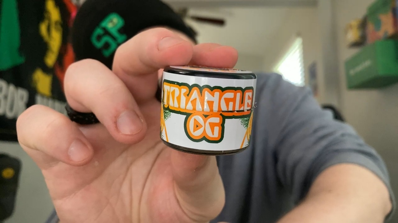 Triangle OG THCa Rosin Review   ShopHelloMary