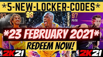 NBA 2K21 Locker Codes | Locker Codes 2K21 | 5 My Team Locker Codes| 2K21 Locker Codes | Next Gen