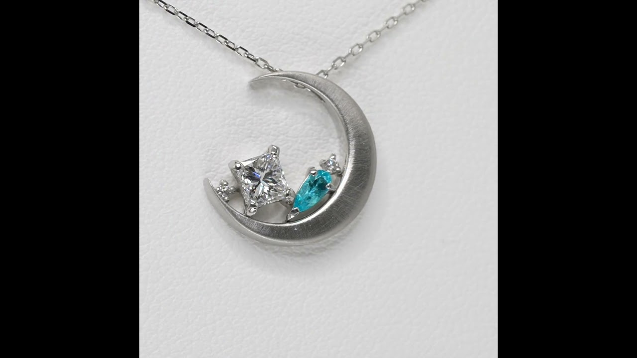 豪華パライバトルマリン 7.1ct プリンセスネックレス ビズー公式
