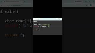 Strings in C Programming Telugu | Beginner-Friendly Explanation | Full Video on Channel #Shorts