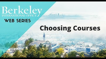 Choosing Courses - BIO Web Series