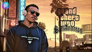 Cara Edit Foto Seperti GTA SAN ANDREAS Di Android