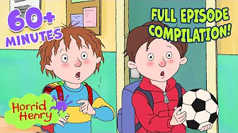 Horrible Homework HORROR! 📝💨! Excuses Gone Wrong! | Horrid Henry FULL Episode Compilation | 60+ MINS thumbnail