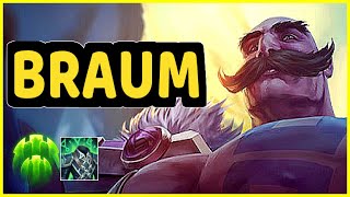 BRAUM VS MEL SUPPORT GAMEPLAY
