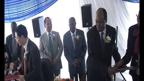 ZCHPC Launch Handover Ceremony on 6 February 2015