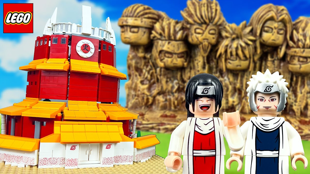 I Built the Hokage Mansion out of LEGO ł 🍥 Naruto ł Unboxing