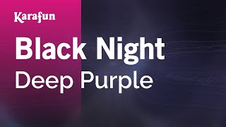 Black Night - Deep Purple | Karaoke Version | KaraFun chords