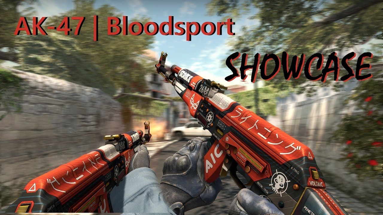 AK-47 | Bloodsport - SPECTRUM CASE (CS:GO Showcase/Gameplay) - YouTube