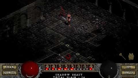 Diablo The Hell Mod Playthrough - Assassin by Alleria Part 1 Horror