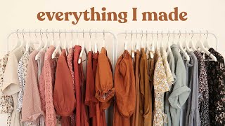 Everything I Made In 2020 | My Me Made Wardrobe