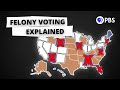 Felony Disenfranchisement and Voting Rights