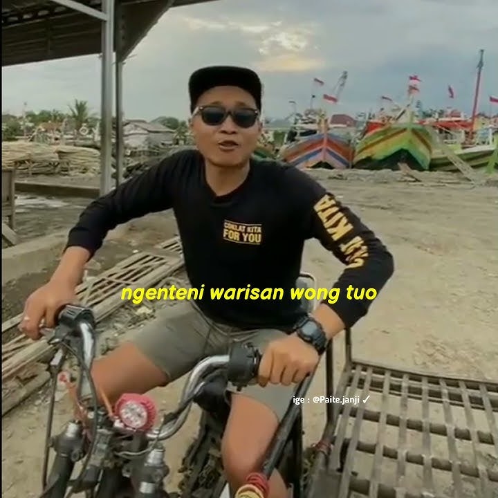 wong lanang kui kerjo, ora ngenteni warisan 😀 #wes_ajur #shorts
