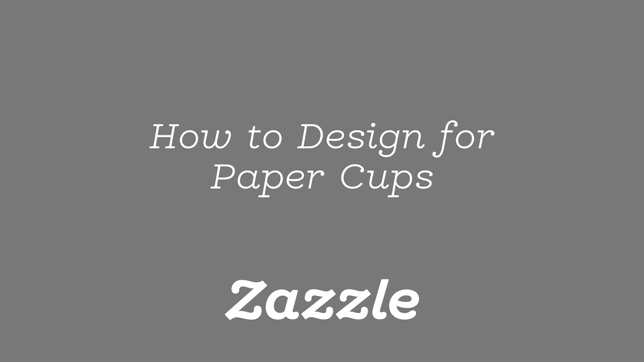 how to design for paper cups tutorial youtube