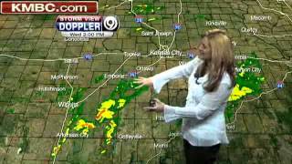 New Line Of Storms, Hail Headed To KC